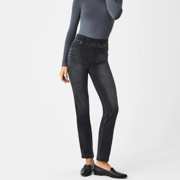 Spanx Women’s  Black Jeans—M - Picture 1 of 10